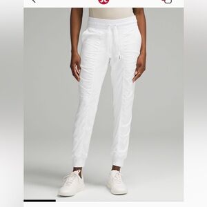 NWT lululemon Dance Studio Jogger Full Length White